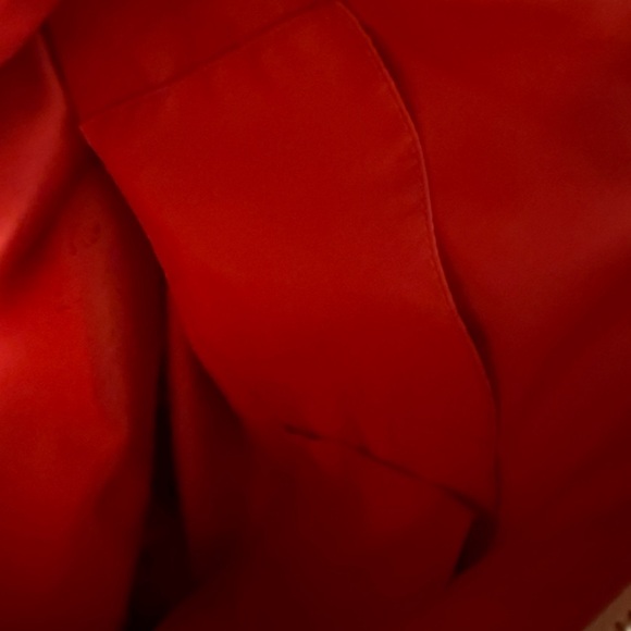 Stella & Dot Coral and Cream Floral Canvas Tote - Picture 11 of 11